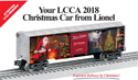 LCCA introduces 2018 LCCA Christmas Car